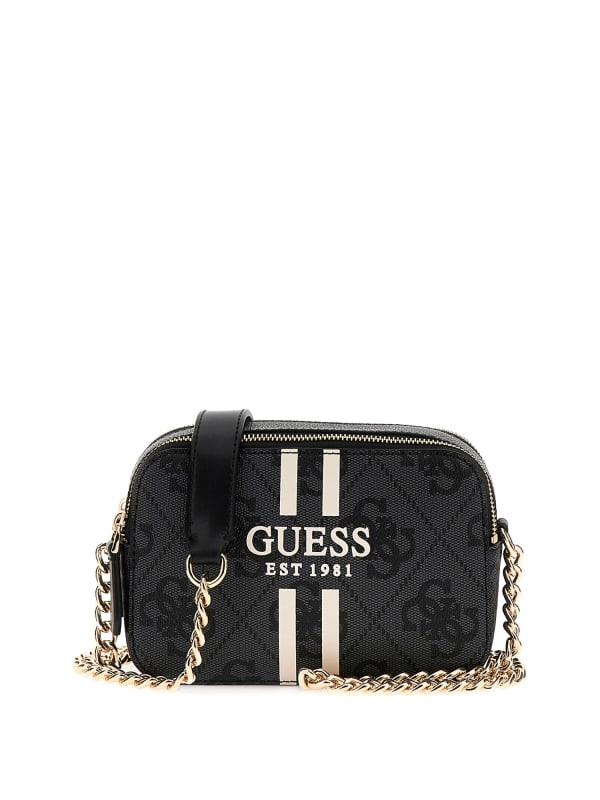 Guess Noelle Sac Guess Noir Chaine Sac Bandoulière GUESS Femme