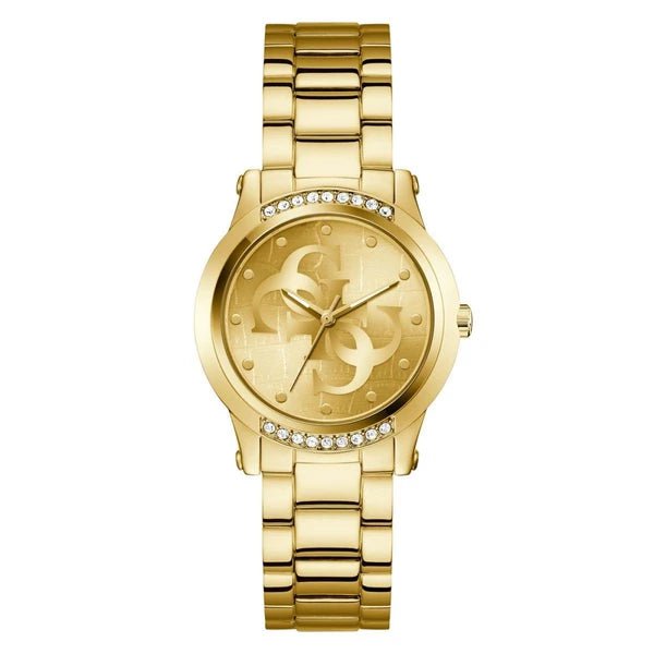 GUESS Montre GUESS Femme Annette en Acier Doré GW0861L2