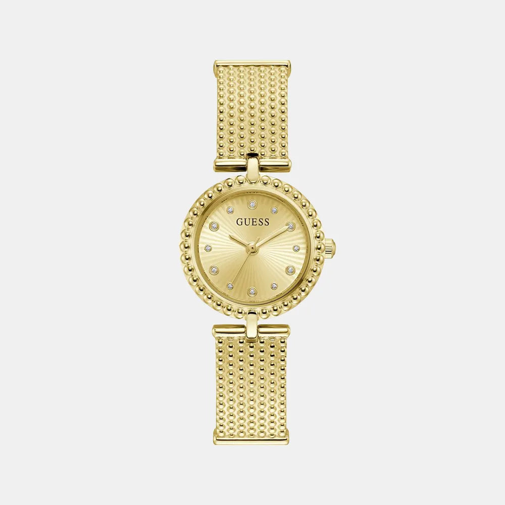 GUESS Montre GUESS Femme HOLLY en Acier Doré GW1017L2