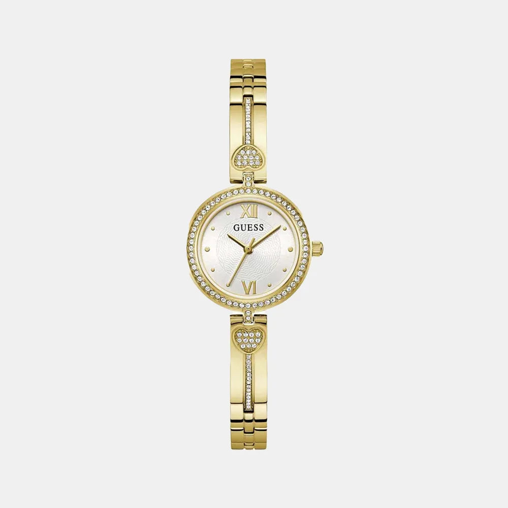 GUESS Montre GUESS Femme Lovey en Acier Doré GW0655L2