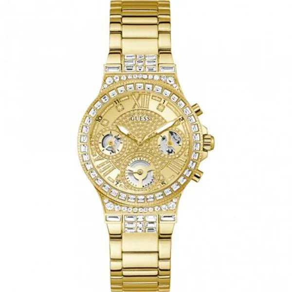 GUESS Montre GUESS Femme Moonlight en Acier Doré GW0320L2