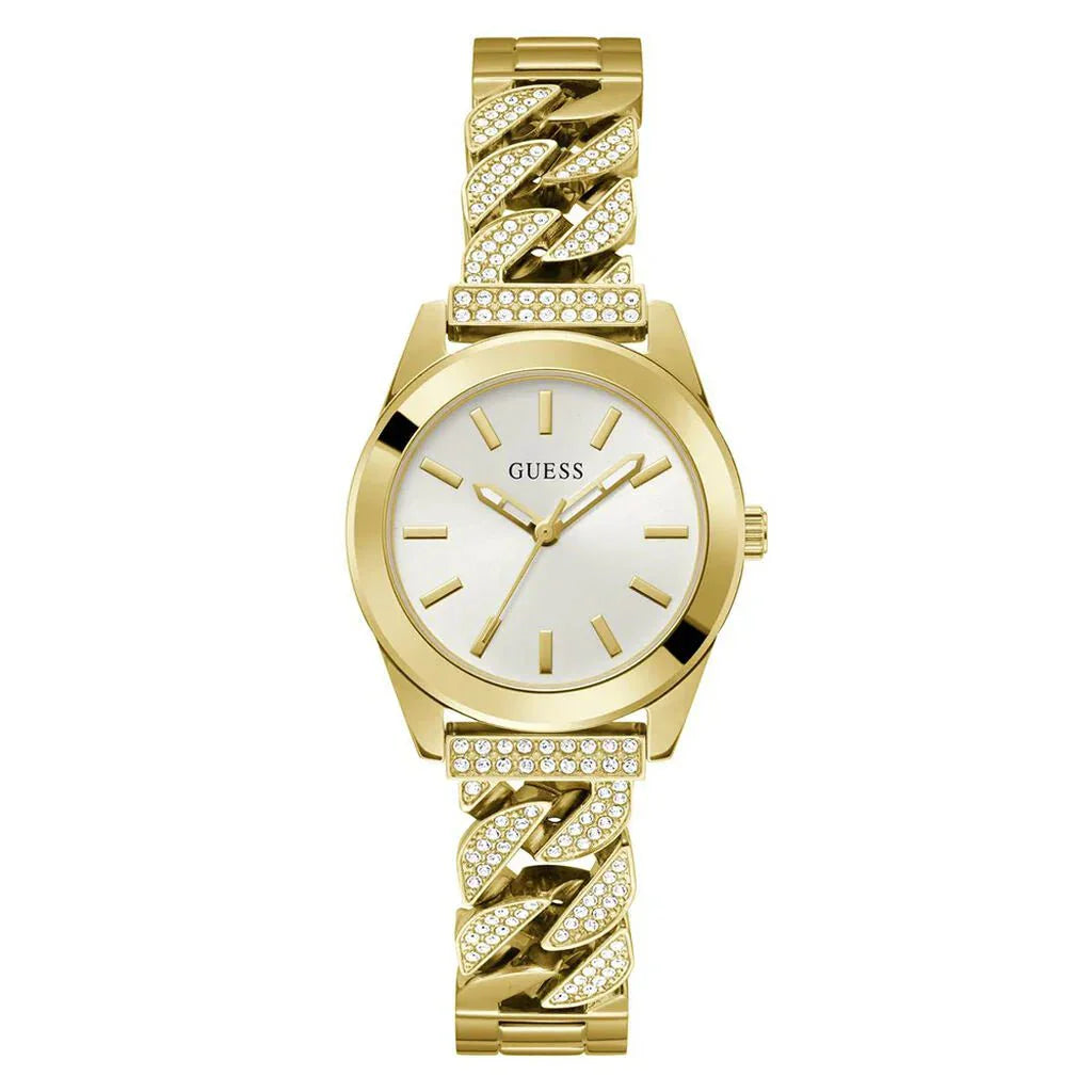 GUESS Montre GUESS Femme Serena en Acier Doré GW0546L2