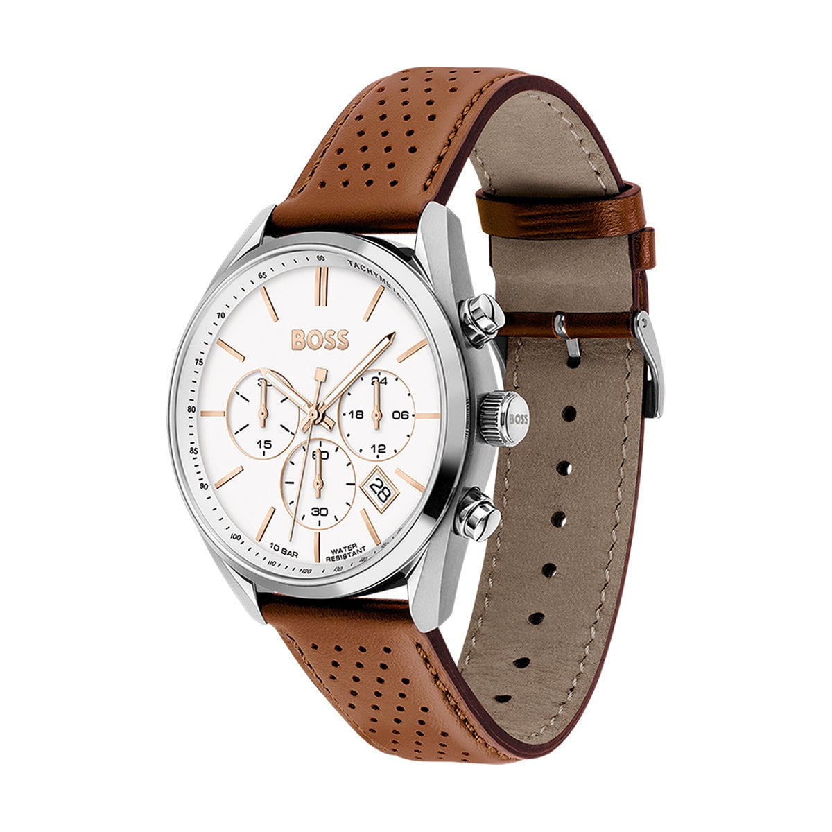 HUGO BOSS Montre HUGO BOSS Champion Chronographe Homme en Cuir 1513879