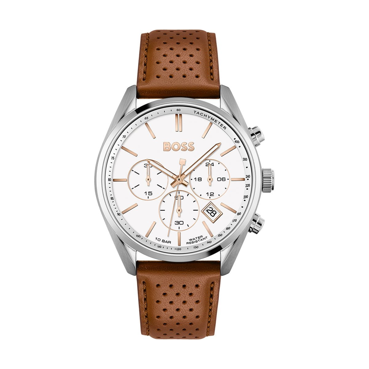 HUGO BOSS Montre HUGO BOSS Champion Chronographe Homme en Cuir 1513879