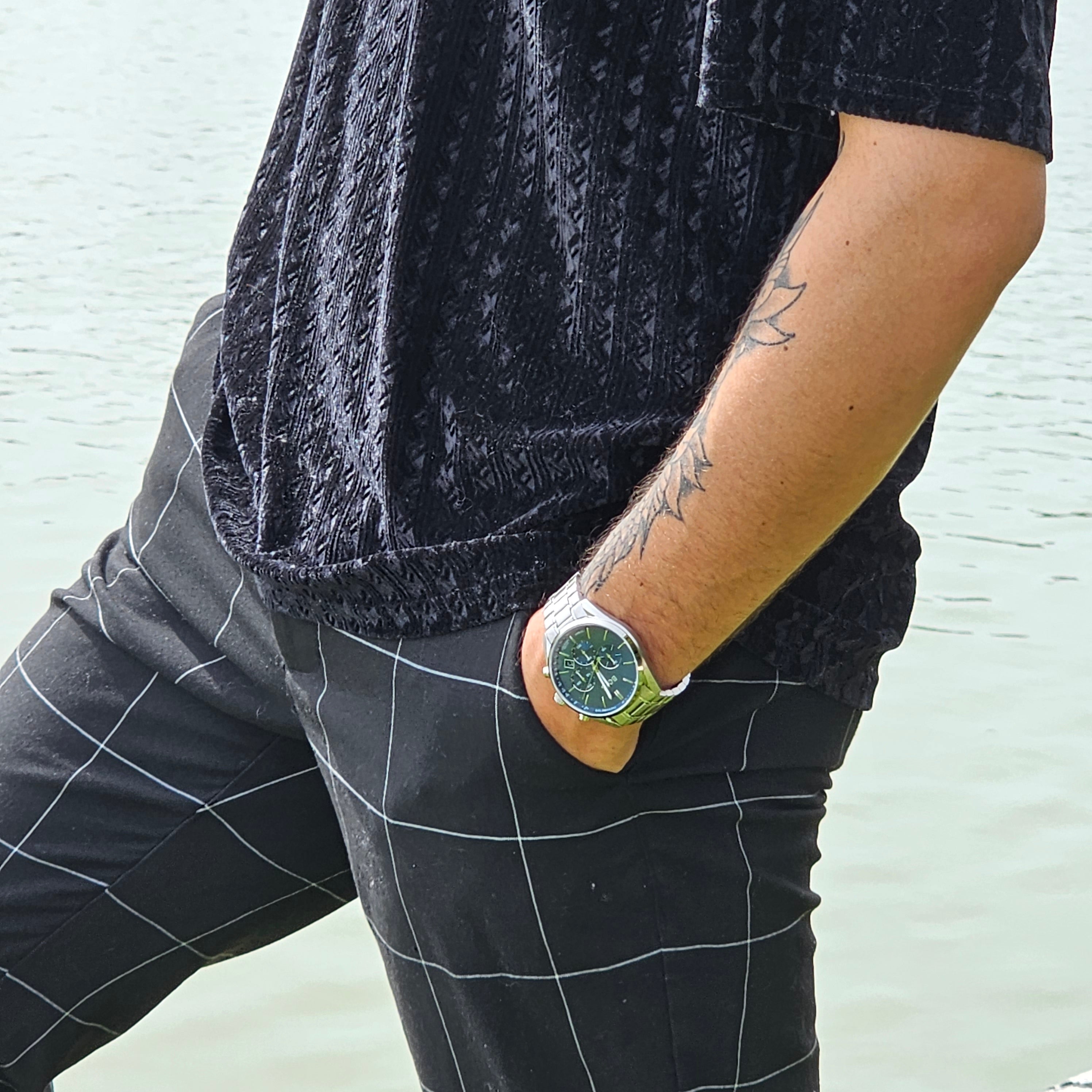 HUGO BOSS Montre HUGO BOSS Champion Homme Chronographe en Acier 1513818