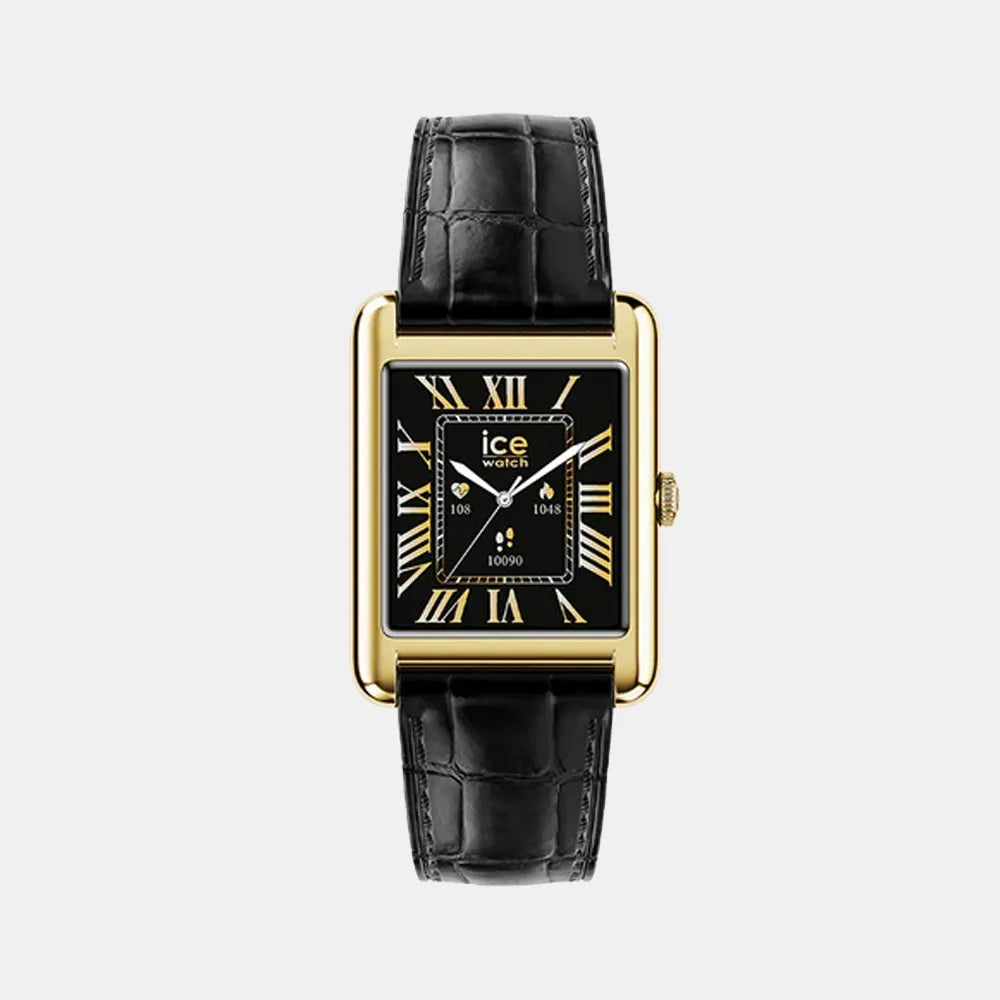 ICE-WATCH Montre ICE-WATCH ICE Smart TK 2.0 Femme en Cuir Noir 025285