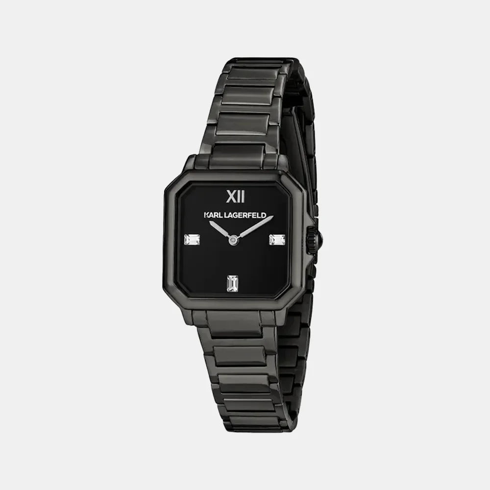 KARL LAGERFELD Montre KARL LAGERFELD Femme Square en Acier Noir R0553102504