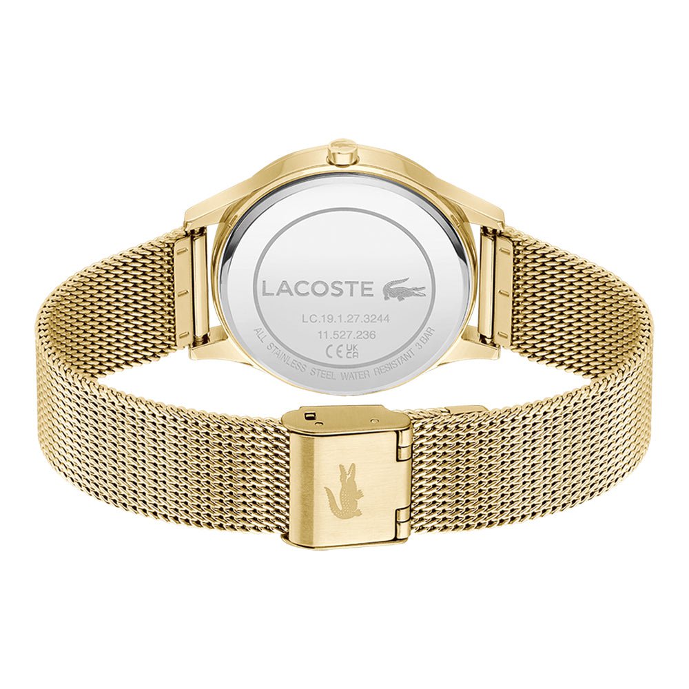 LACOSTE Montre LACOSTE Femme Crocodelle en Acier Doré 2001418