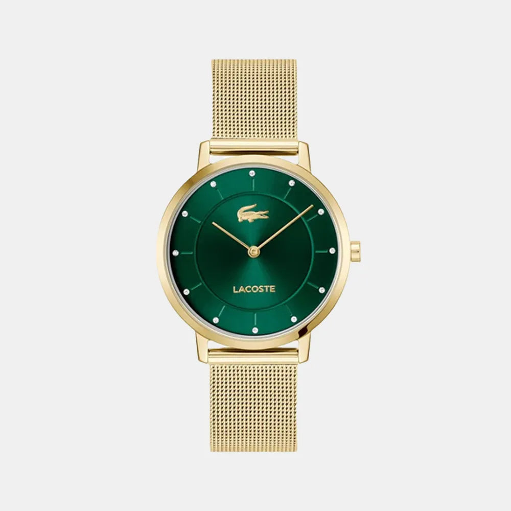 LACOSTE Montre LACOSTE Femme Crocorigin en Acier Doré 2001475