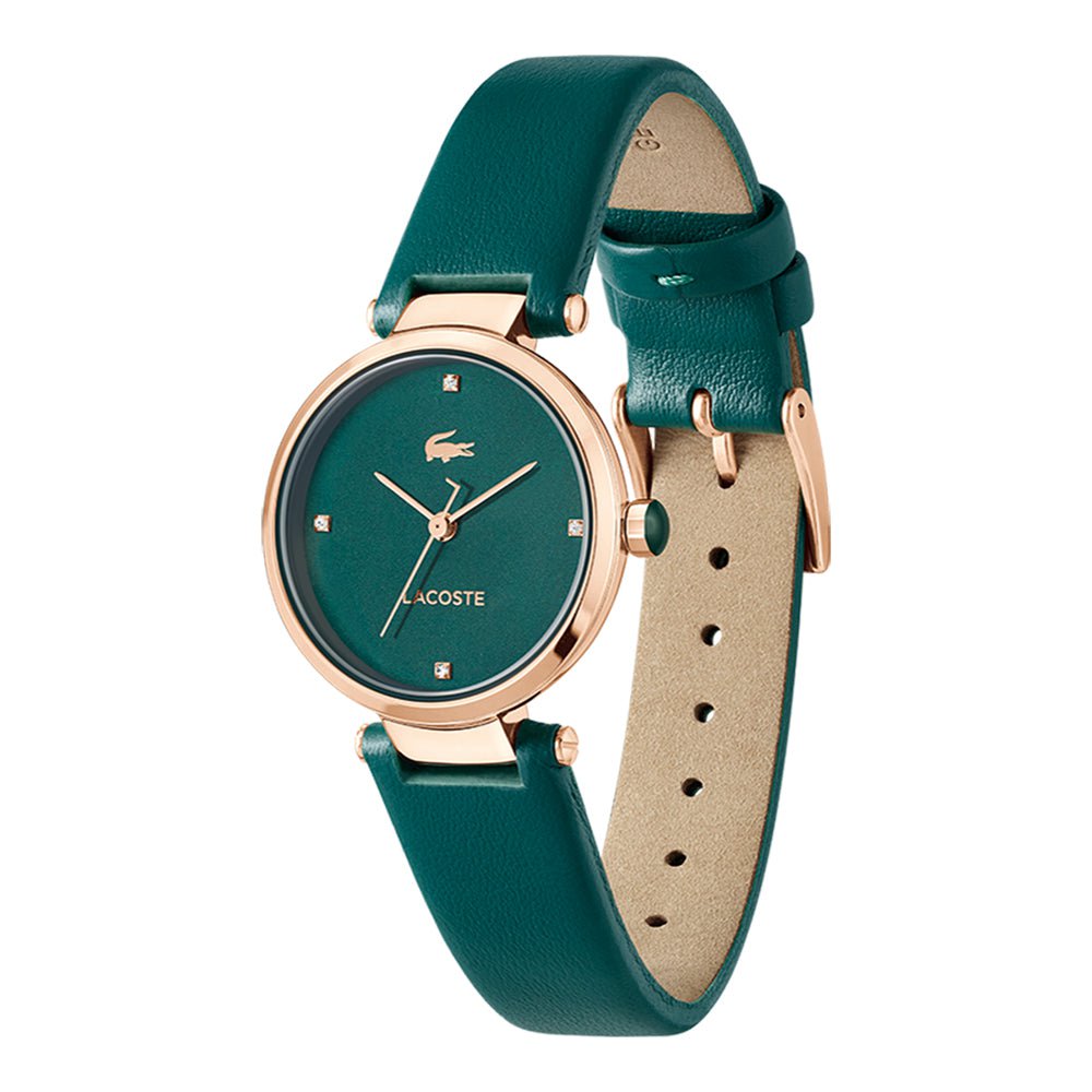 LACOSTE Montre LACOSTE Femme Orba en Cuir Vert 2001424