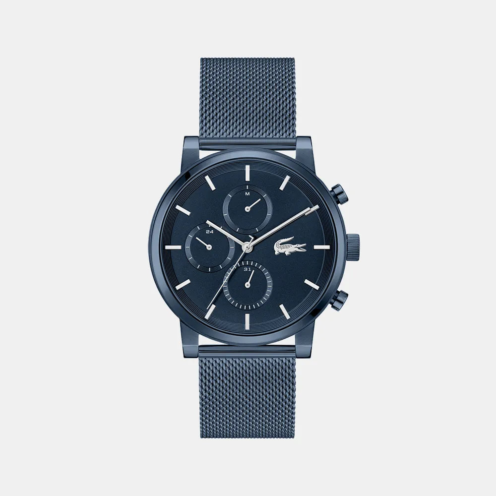 LACOSTE Montre LACOSTE Homme REPLAY en Acier Milanais Bleu 2011484