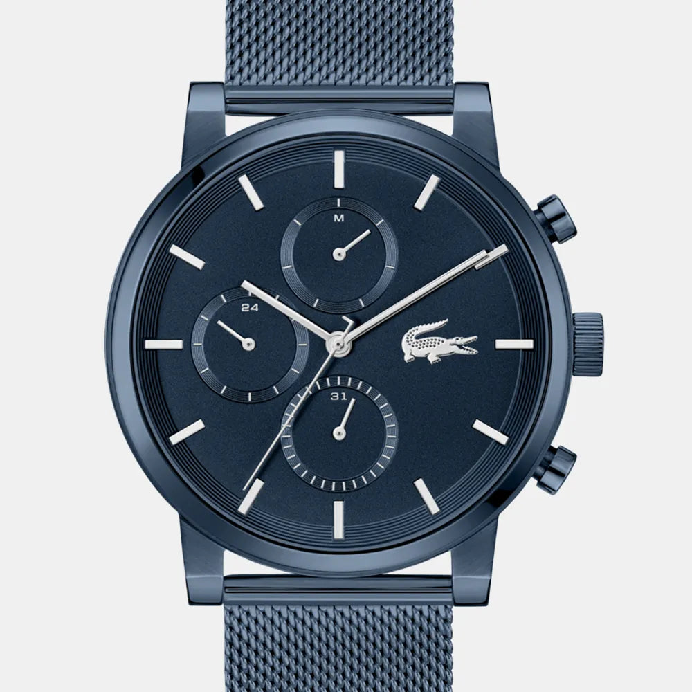 LACOSTE Montre LACOSTE Homme REPLAY en Acier Milanais Bleu 2011484