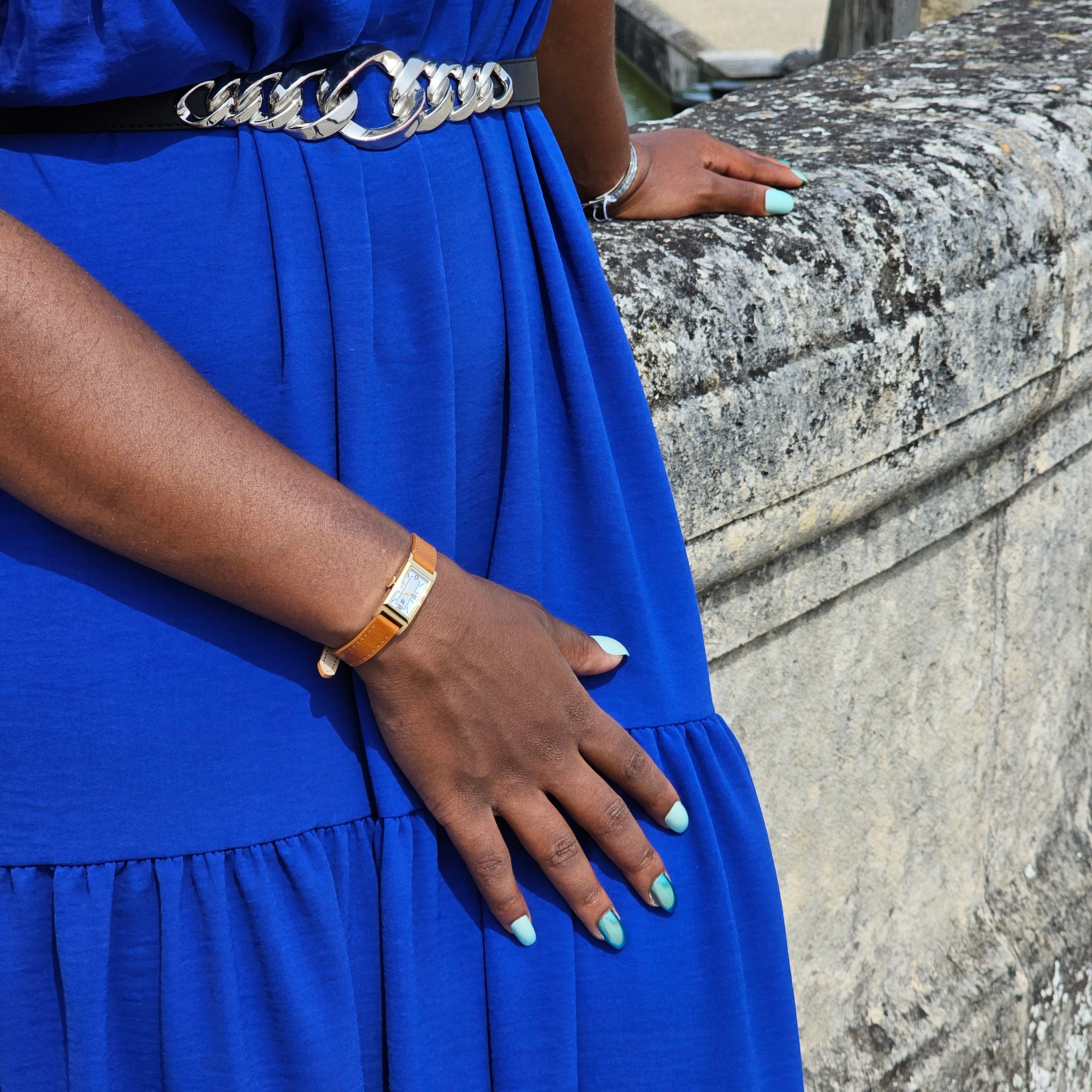 LIP Montre LIP Churchill T13 Femme en Cuir 671205