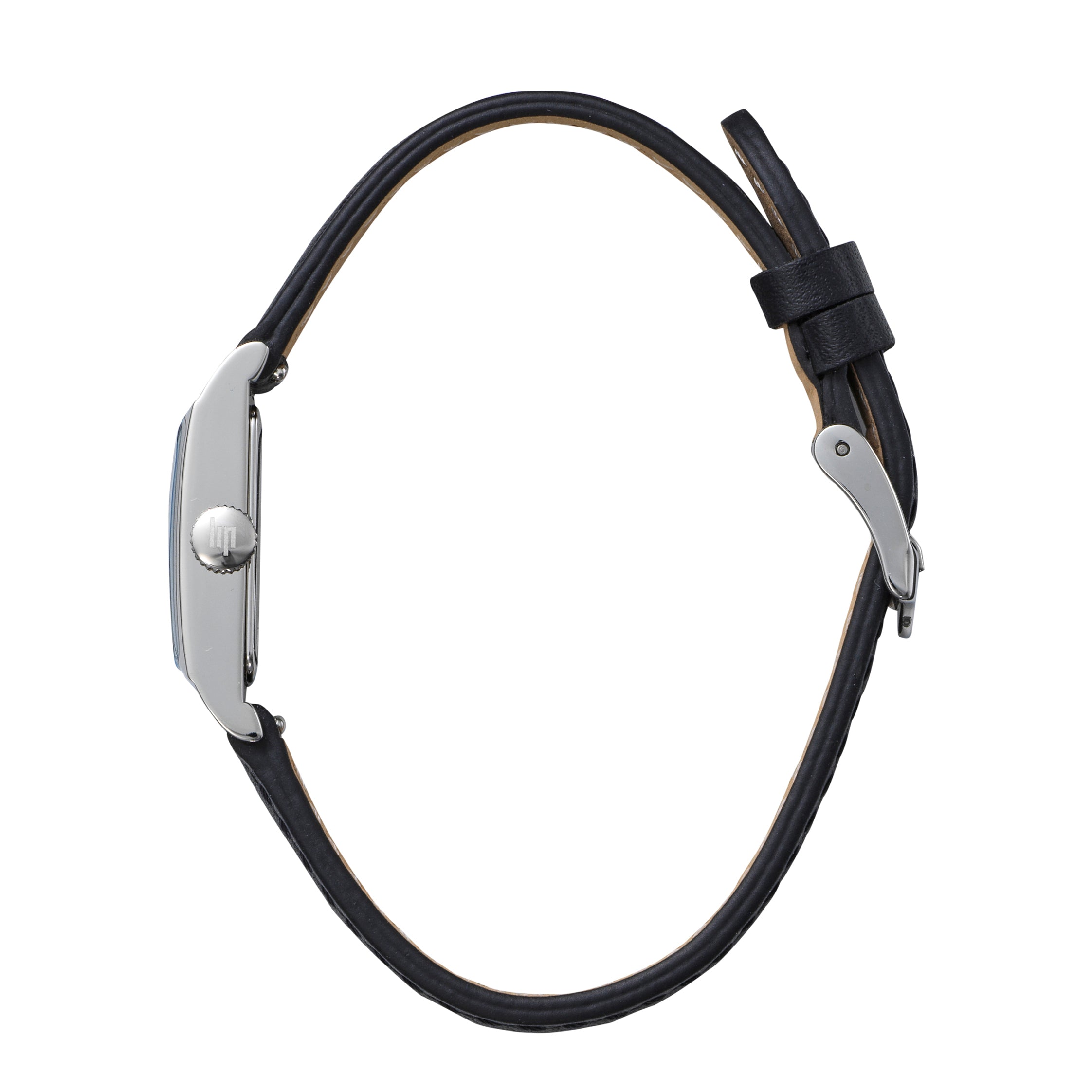 LIP Montre LIP Femme Churchill en Cuir Noir 671931