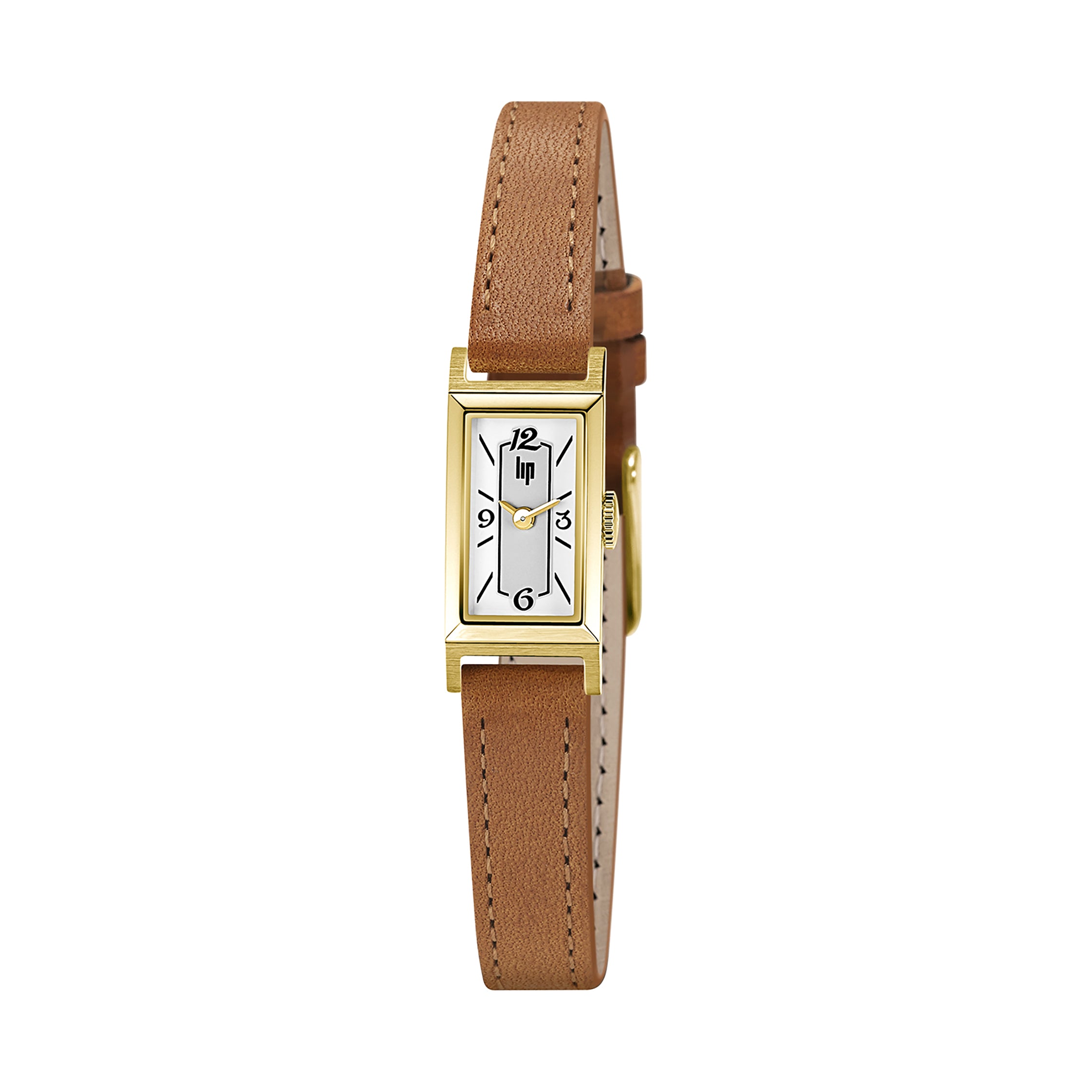 LIP Montre LIP Femme Churchill T13 en Cuir 671205