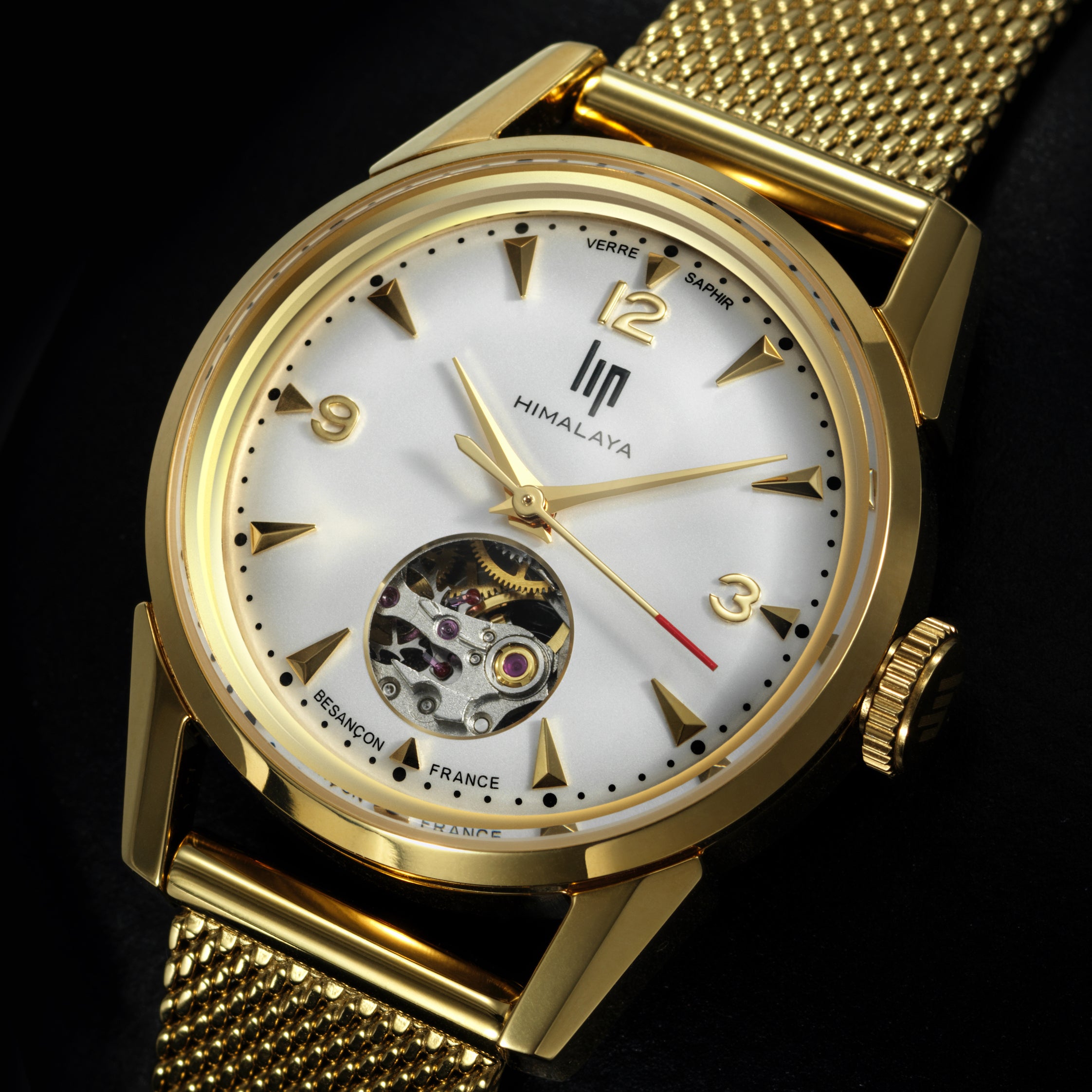 LIP Montre LIP Femme Himalaya Automatique en Acier 671724