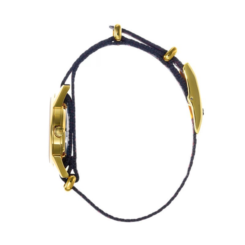 LIP Montre LIP Femme MiniLip en Nylon Noir et Rouge 671970