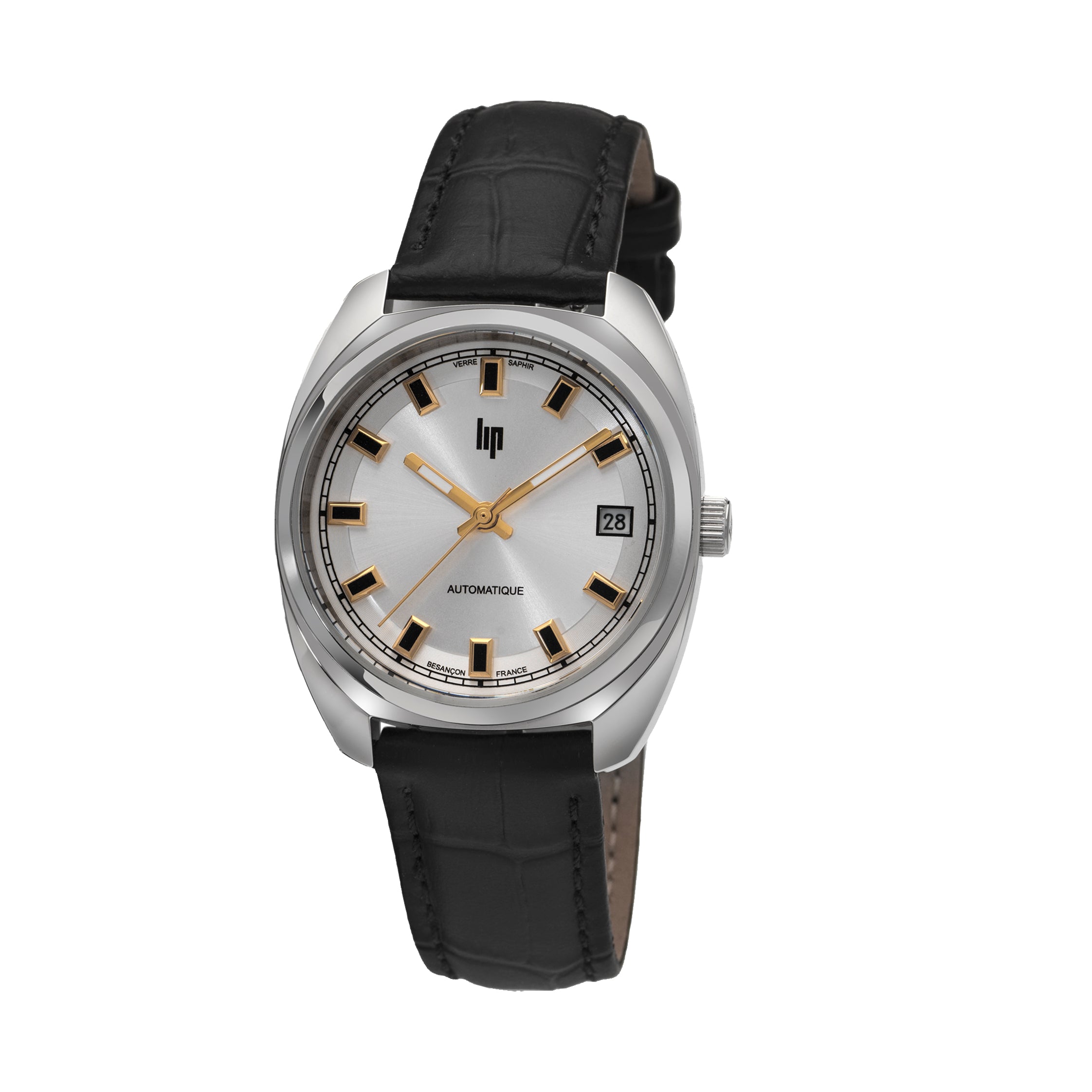 LIP Montre LIP Unisexe Général de Gaulle Automatique en Cuir 671880