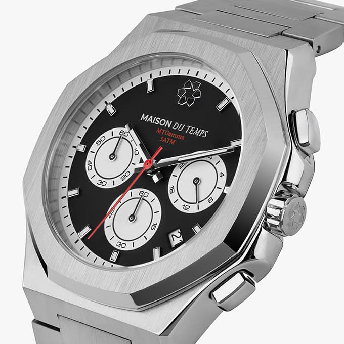 MAISON DU TEMPS Montre MAISON DU TEMPS Homme MTGamma Chronographe en Acier 414-A