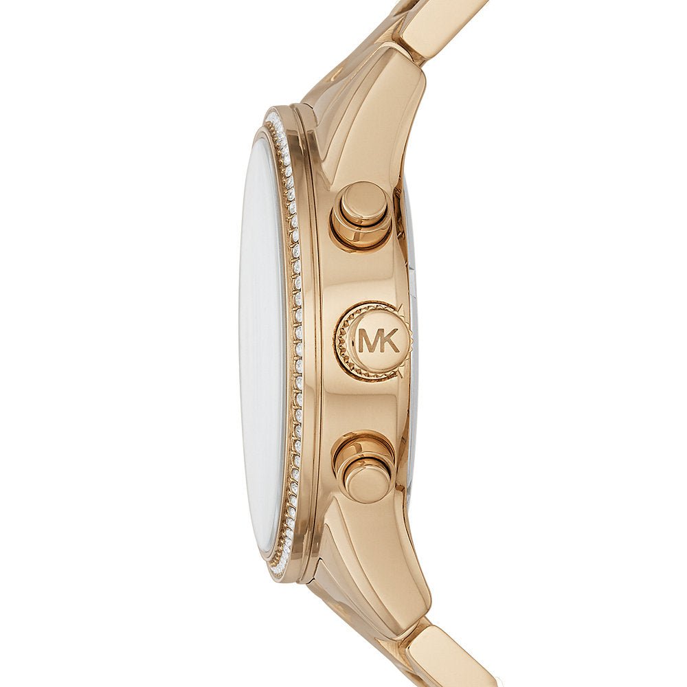 MICHAEL KORS Montre MICHAEL KORS Ritz Femme Chronographe en Acier Doré MK6356