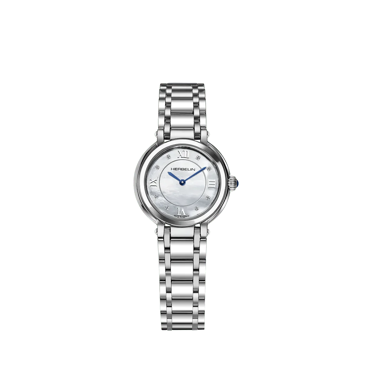 MICHEL HERBELIN Montre HERBELIN Femme Galet en Acier 17430B59