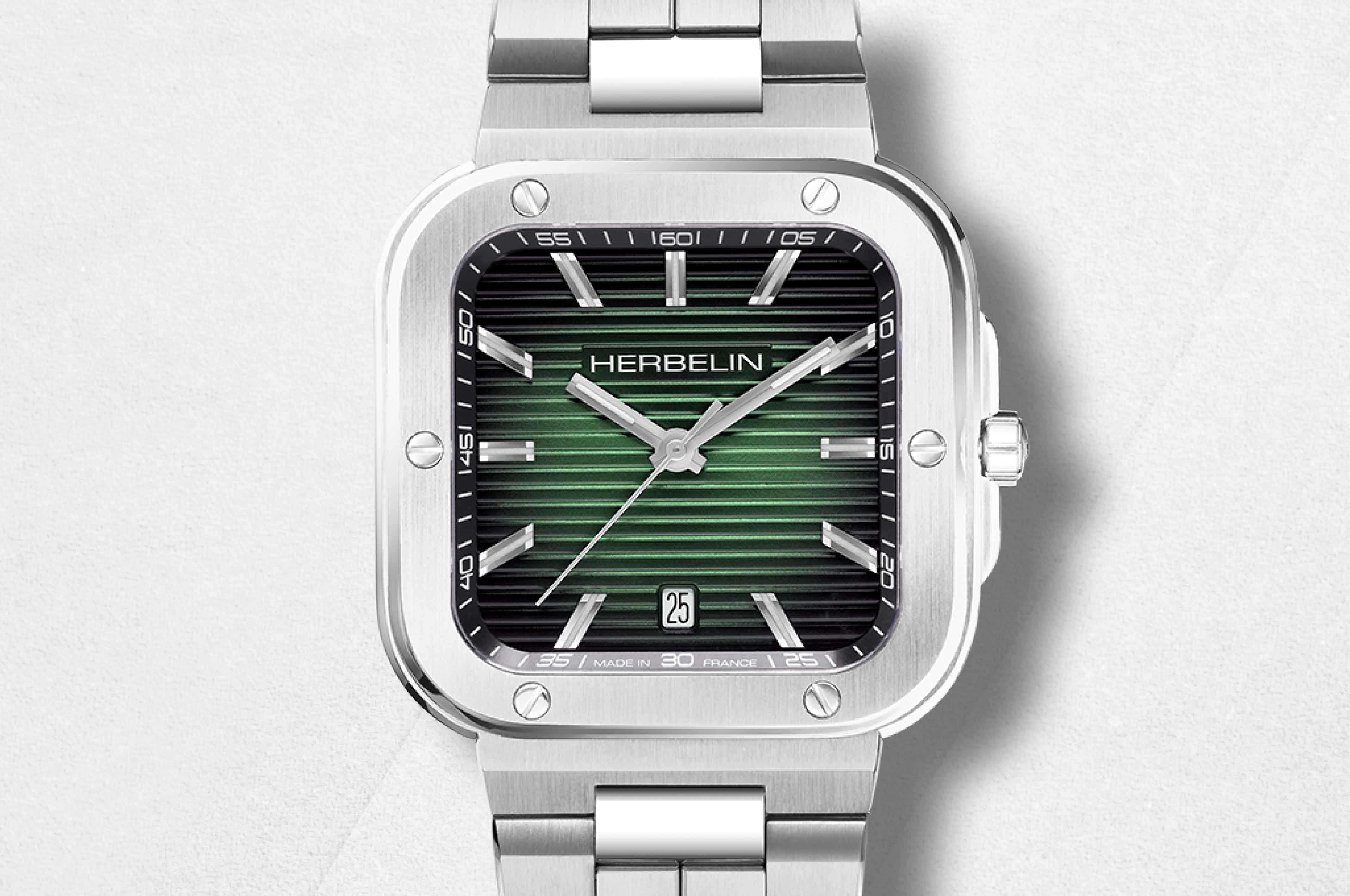 MICHEL HERBELIN Montre HERBELIN Homme Cap Camarat en Acier 12246B16