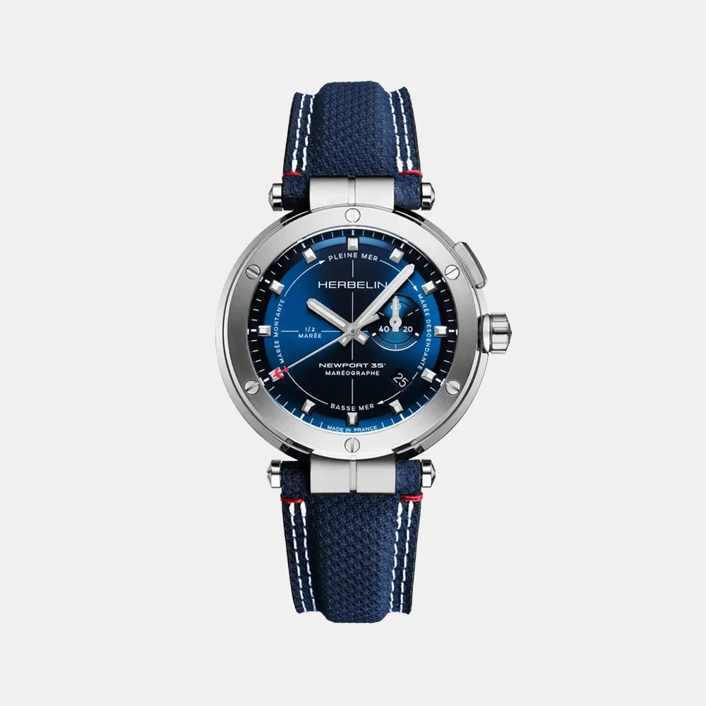 MICHEL HERBELIN Montre HERBELIN Homme Newport 35th Anniversary Mareographe 24688A15
