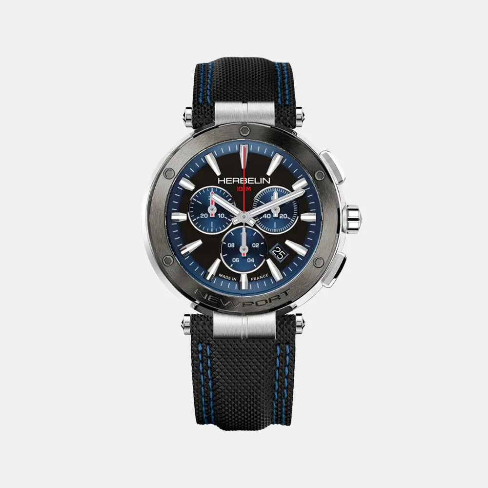 MICHEL HERBELIN Montre HERBELIN Homme Newport Chronographe 37688AG65