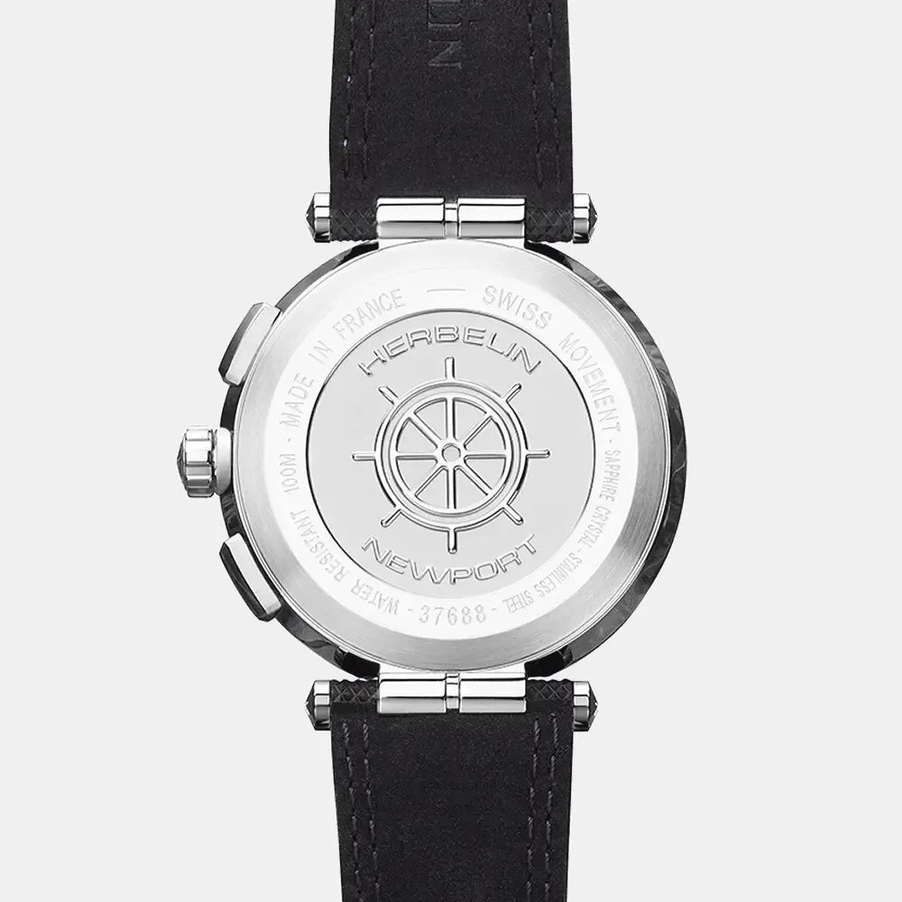 MICHEL HERBELIN Montre HERBELIN Homme Newport Chronographe 37688AG65