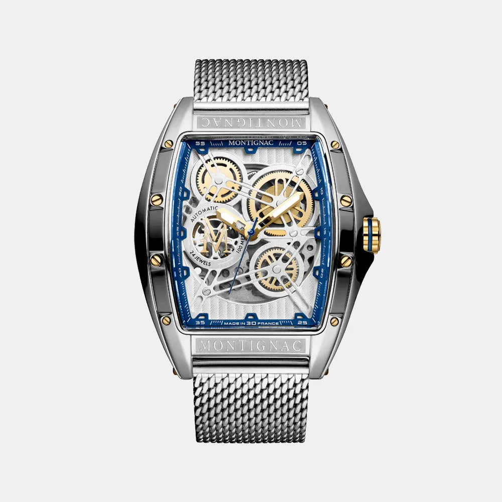 MONTIGNAC Montre MONTIGNAC Homme Automatique en Acier MOW1213