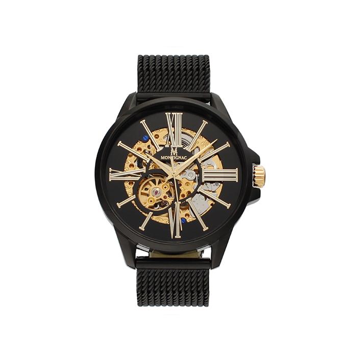 MONTIGNAC Montre MONTIGNAC Homme Automatique en Acier MOW405