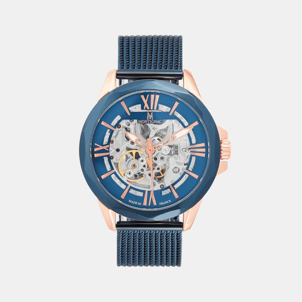 MONTIGNAC Montre MONTIGNAC Homme Automatique en Acier MOW804