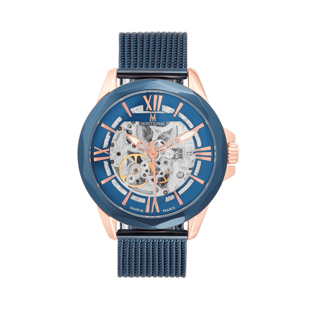 MONTIGNAC Montre MONTIGNAC Homme Automatique en Acier MOW804