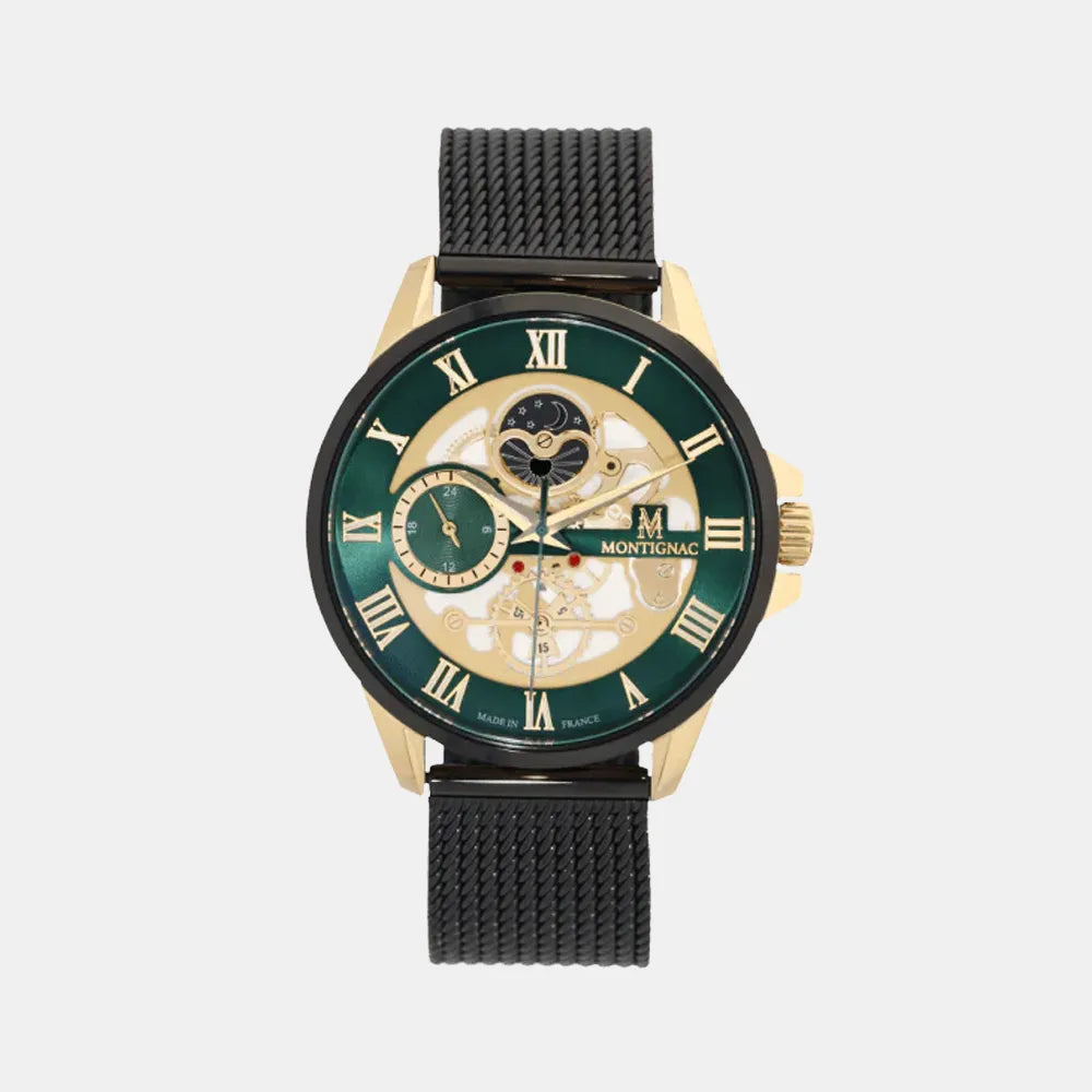MONTIGNAC Montre MONTIGNAC Homme en Acier Milanais MOW1001