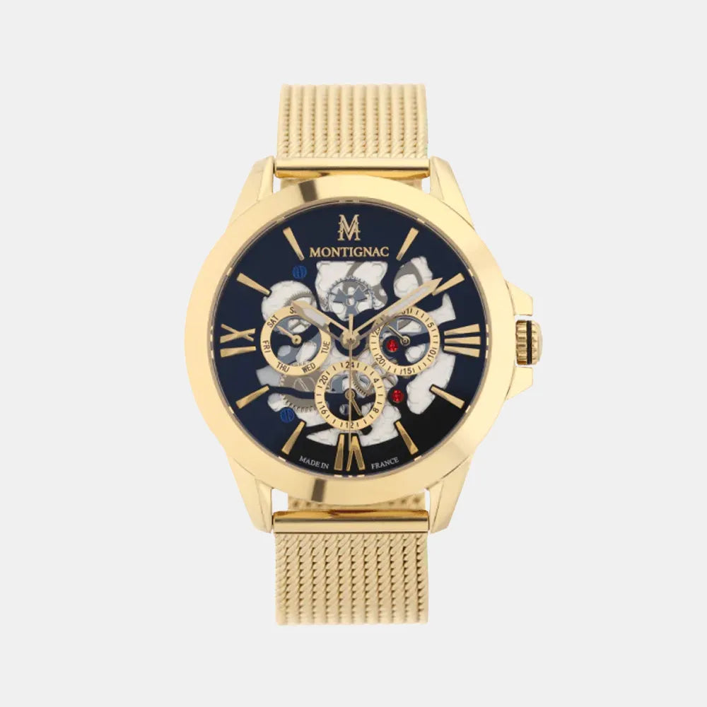 MONTIGNAC Montre MONTIGNAC Homme en Acier Milanais MOW1003
