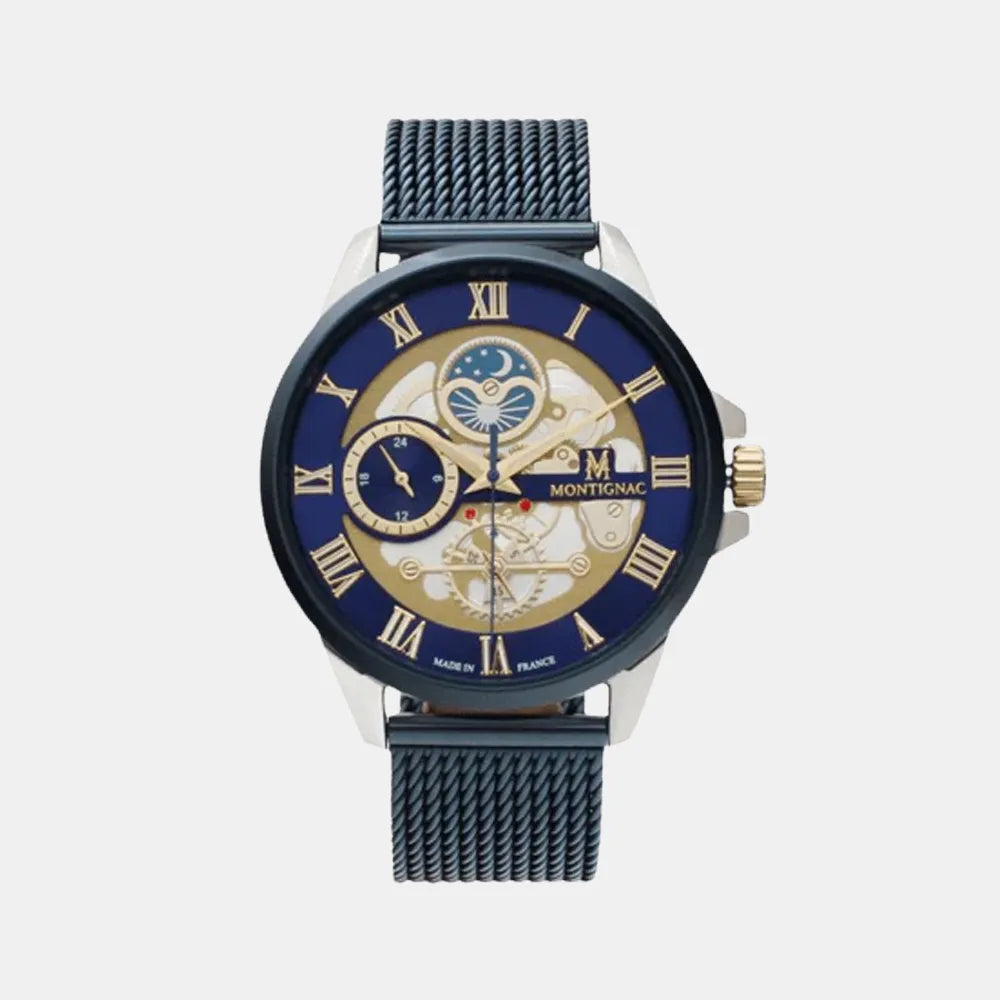 MONTIGNAC Montre MONTIGNAC Homme en Acier Milanais MOW611