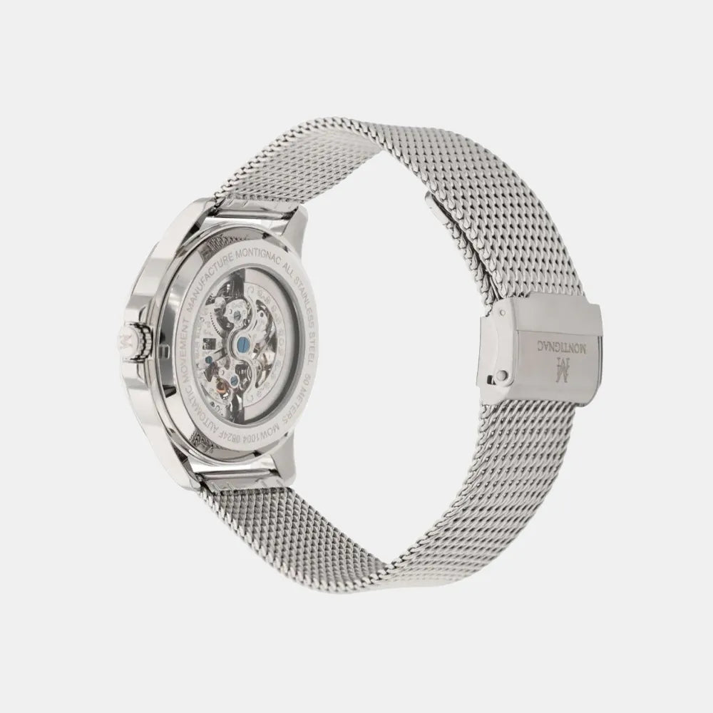 MONTIGNAC Montre MONTIGNAC Origine Homme Automatique en Acier MOW1004