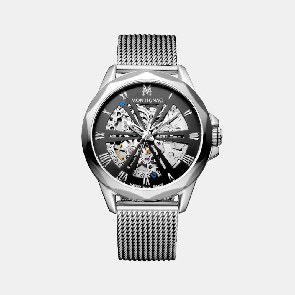 MONTIGNAC Montre MONTIGNAC Origine Homme Automatique en Acier MOW1004