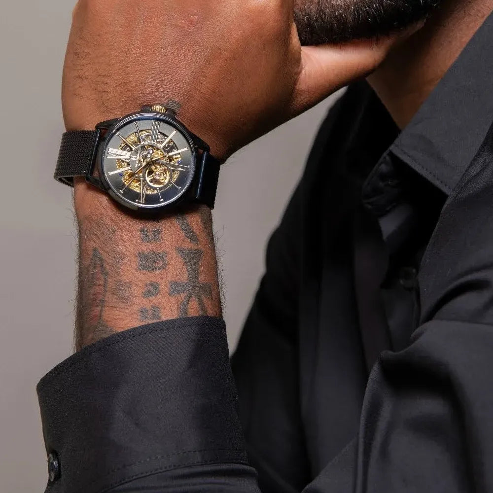 MONTIGNAC Montre MONTIGNAC Origine Homme Automatique en Acier MOW405