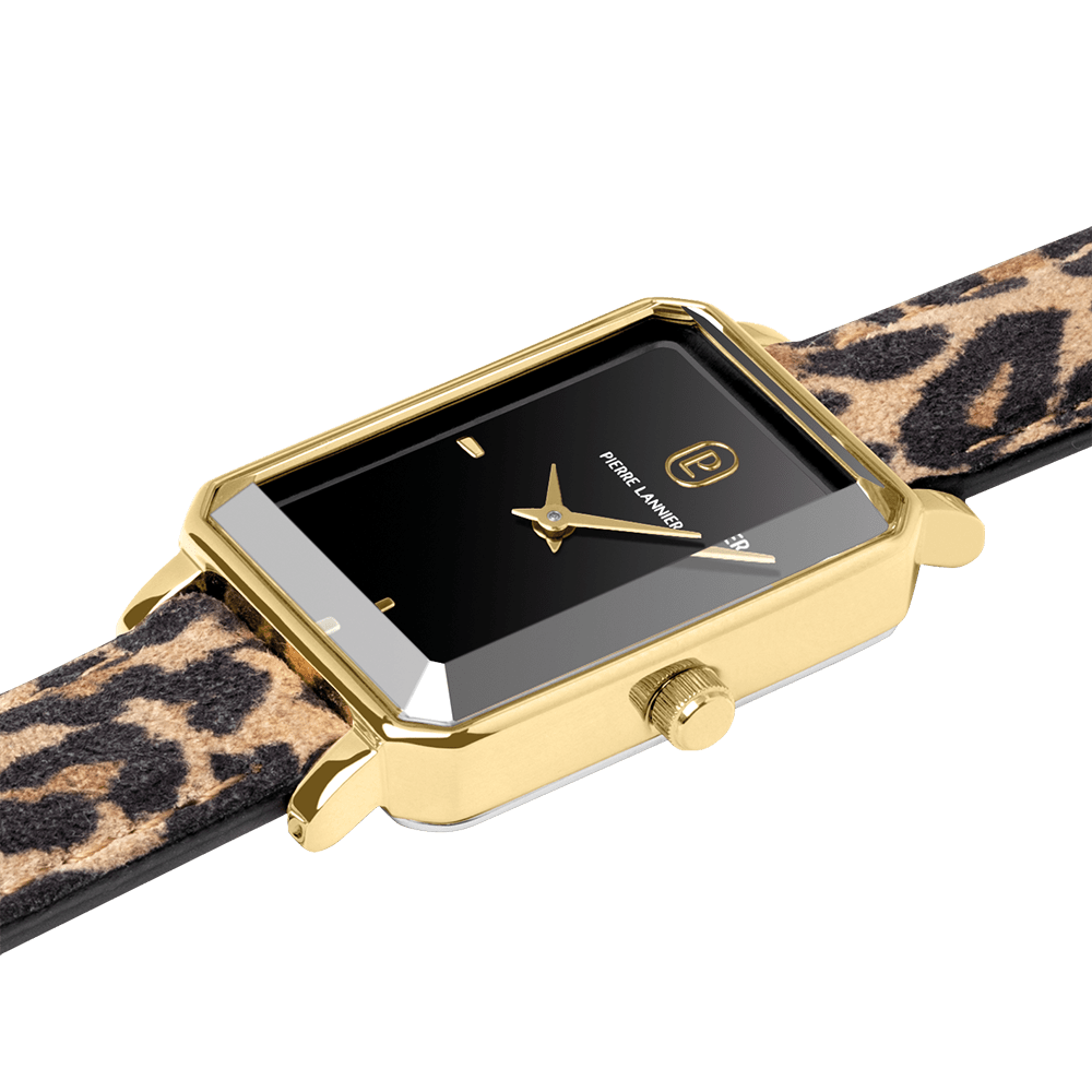 PIERRE LANNIER Montre PIERRE LANNIER Femme Ariane Bracelet Cuir Léopard 006L539
