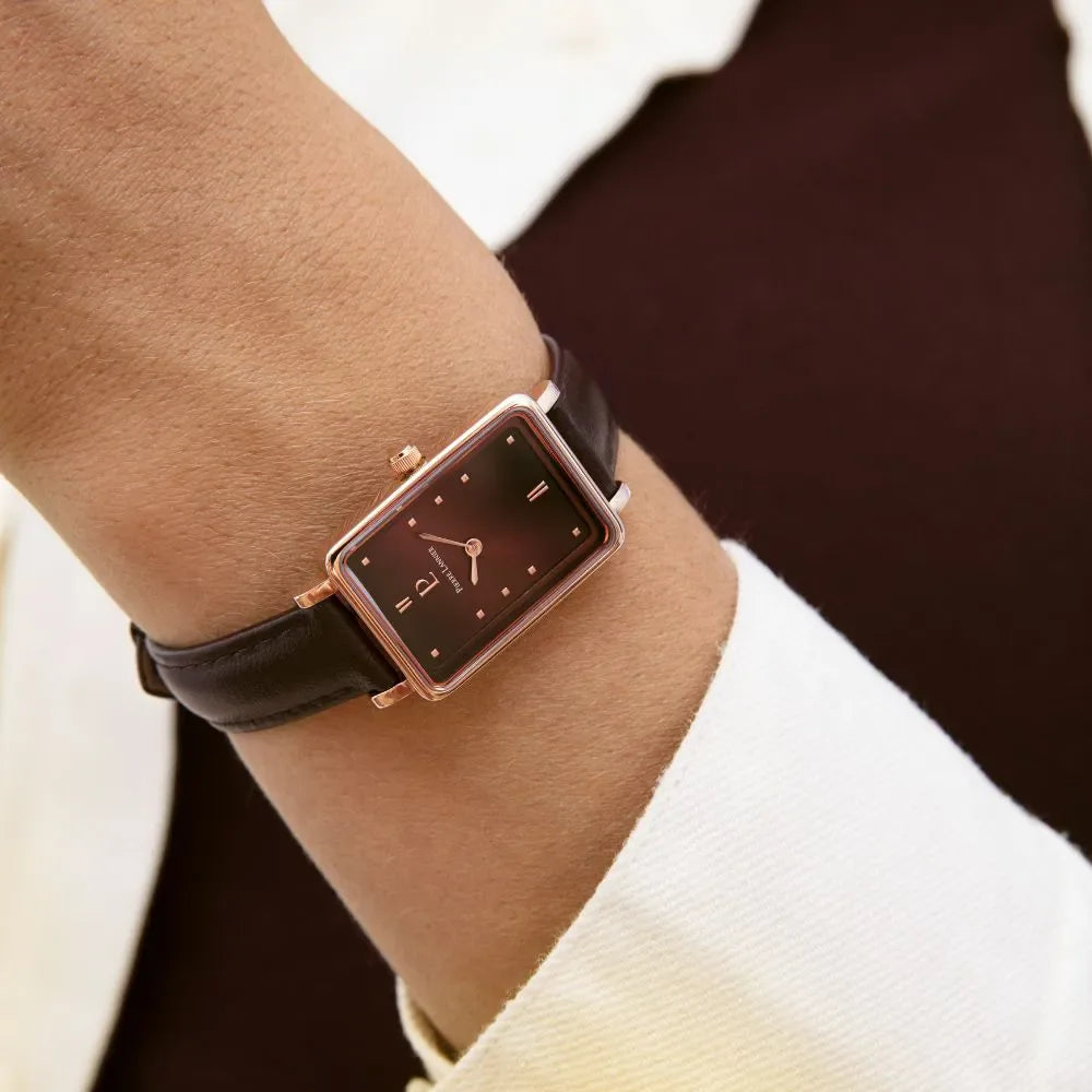 PIERRE LANNIER Montre PIERRE LANNIER Femme Ariane en Cuir Marron 050K984