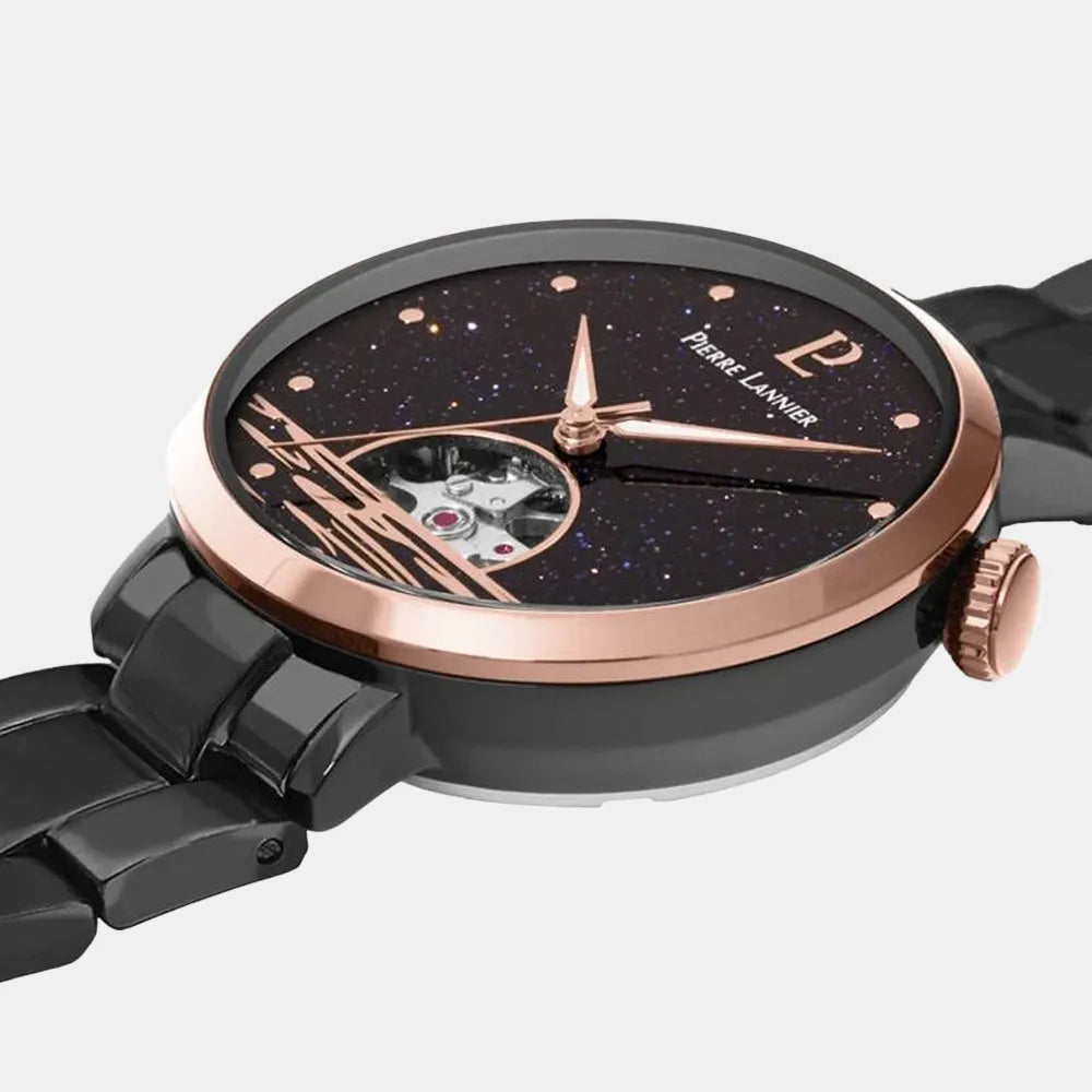 PIERRE LANNIER Montre PIERRE LANNIER Femme Australe en Acier Noir 149K739