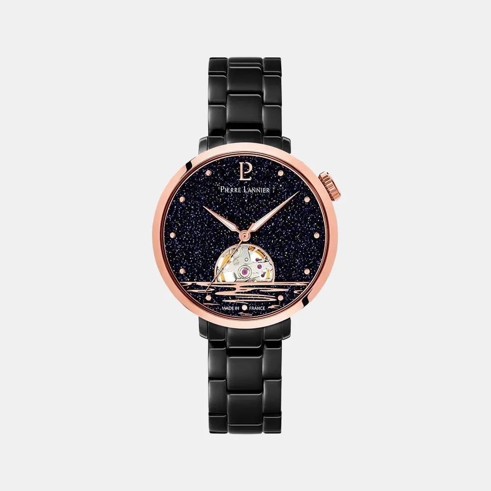 PIERRE LANNIER Montre PIERRE LANNIER Femme Australe en Acier Noir 149K739