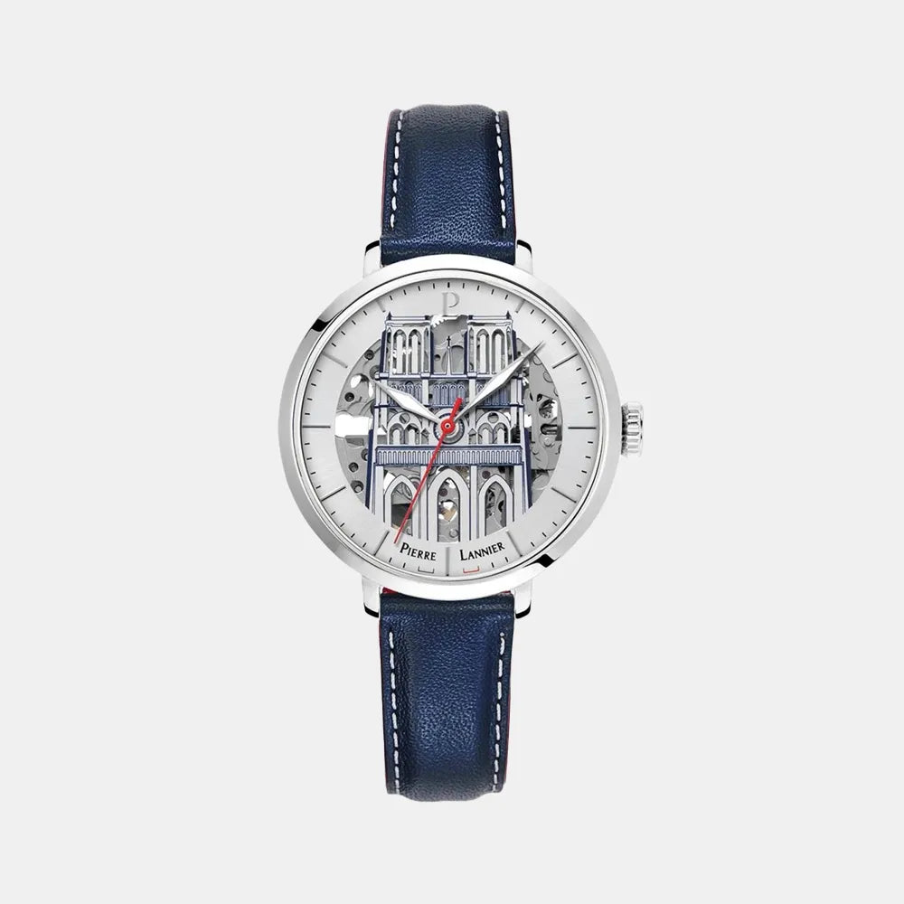 PIERRE LANNIER Montre PIERRE LANNIER Femme Cœur Battant Automatique en Cuir 100J626