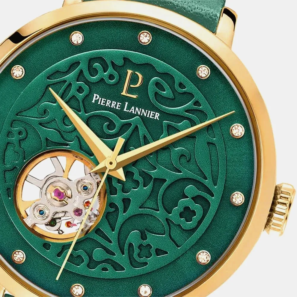 PIERRE LANNIER Montre PIERRE LANNIER Femme Eolia Automatique en Cuir 310F577