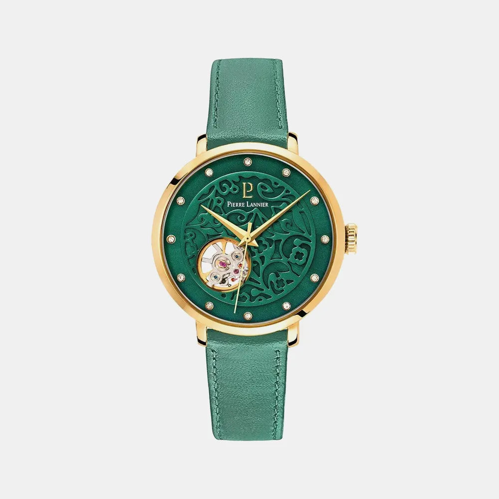 PIERRE LANNIER Montre PIERRE LANNIER Femme Eolia Automatique en Cuir 310F577
