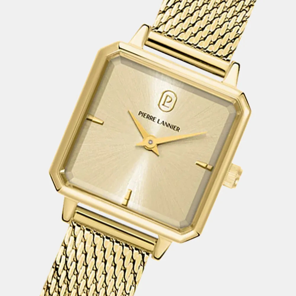 PIERRE LANNIER Montre PIERRE LANNIER Femme Leonor en Acier Doré 072J542