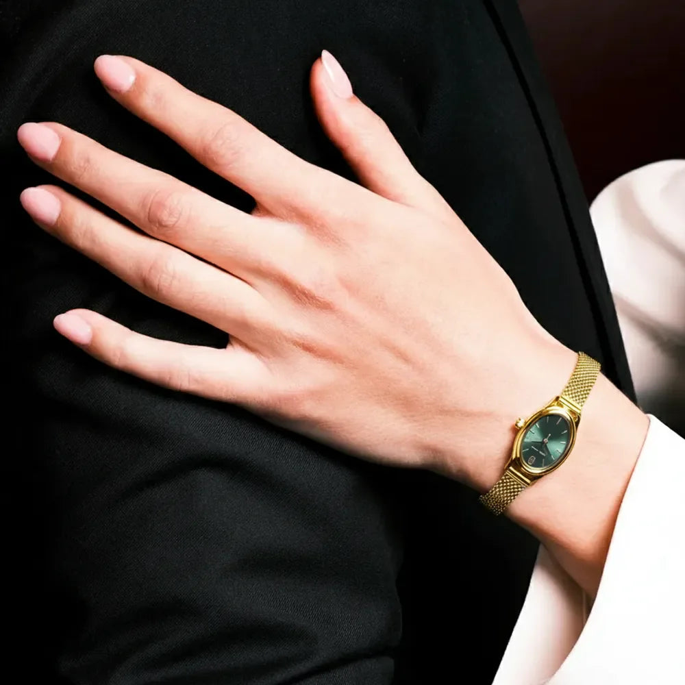 PIERRE LANNIER Montre PIERRE LANNIER Femme OVALIA en Acier Doré 075K572