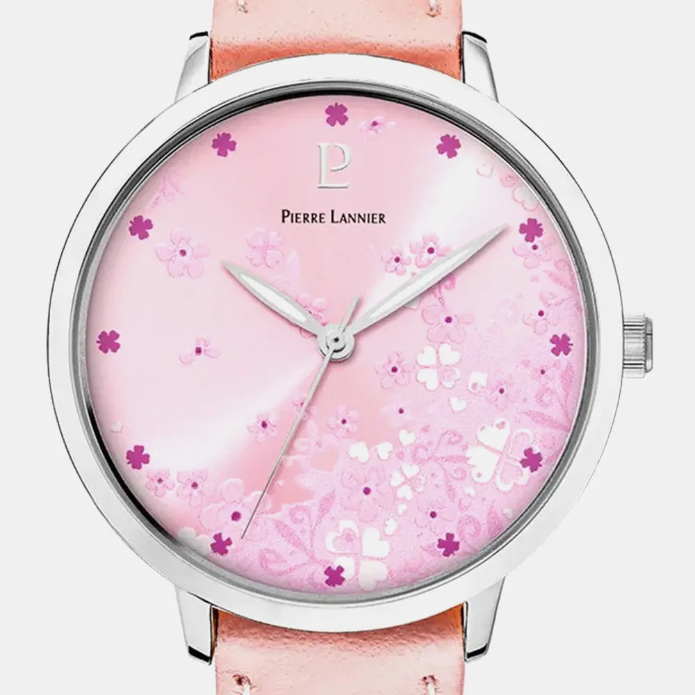 PIERRE LANNIER Montre PIERRE LANNIER Femme Tallia en Cuir Rose 062K655