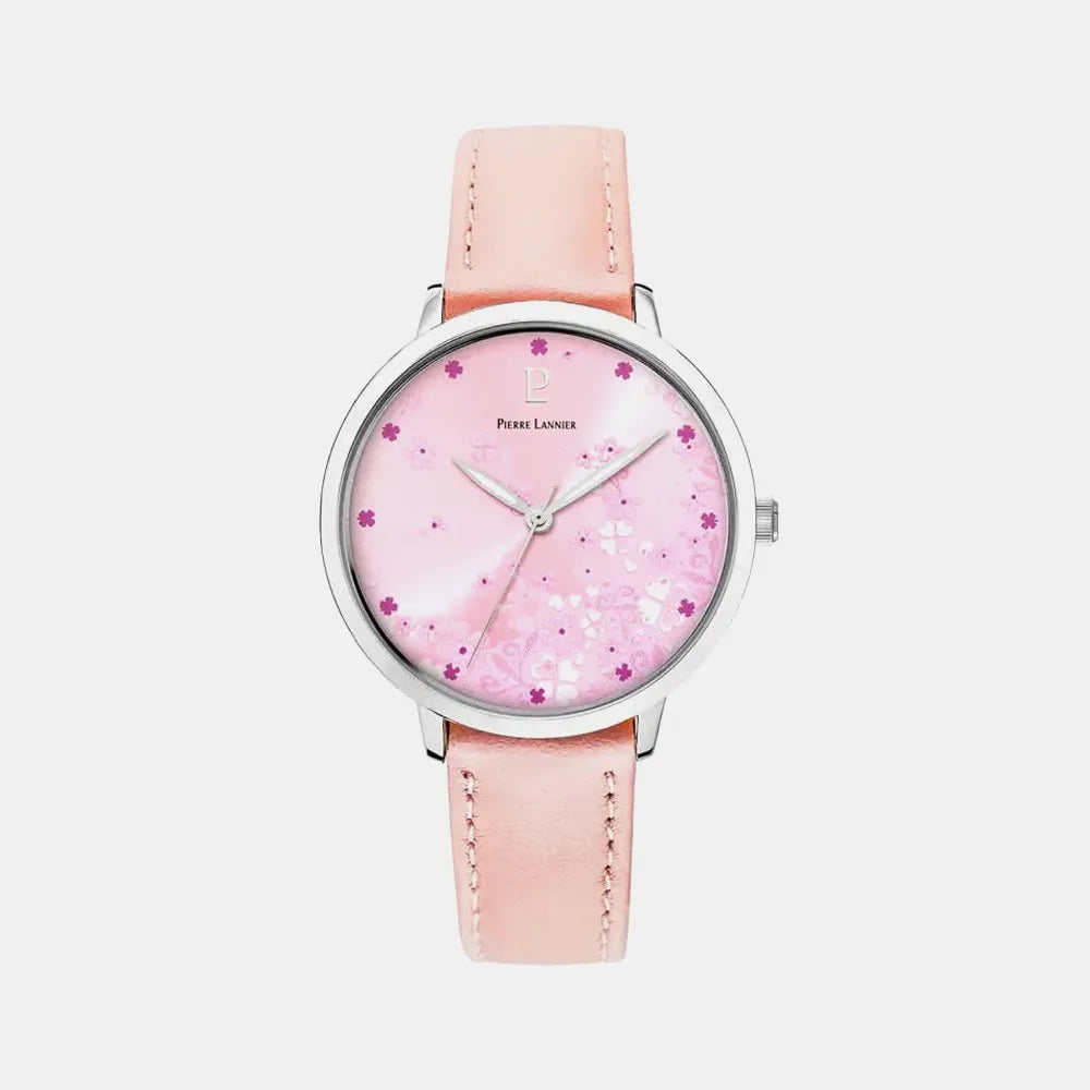PIERRE LANNIER Montre PIERRE LANNIER Femme Tallia en Cuir Rose 062K655